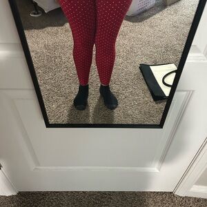 Red Polka Dot Leggings
